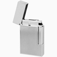 Зажигалка S.T. Dupont LIGNE 2 Perfect Ping Lighter Diamond Head and Brushed Silver 0C16603