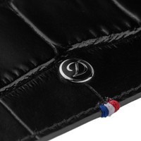 Кожаный футляр для ручки S.T. Dupont Croco Dandy черный 180062