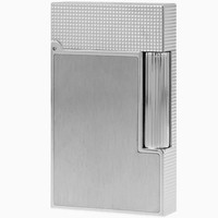 Фото Зажигалка S.T. Dupont LIGNE 2 Perfect Ping Lighter Diamond Head and Brushed Silver 0C16603